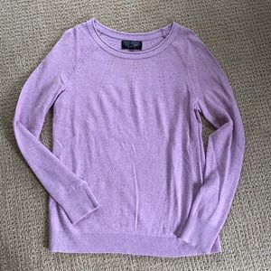 Light mauve banana republic sweater